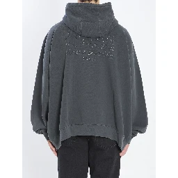 Hoodie with numeric logo