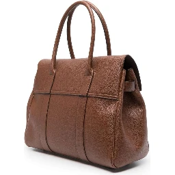 Bayswater Brown Leather Handbag Mulberry Woman