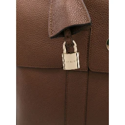 Bayswater Brown Leather Handbag Mulberry Woman