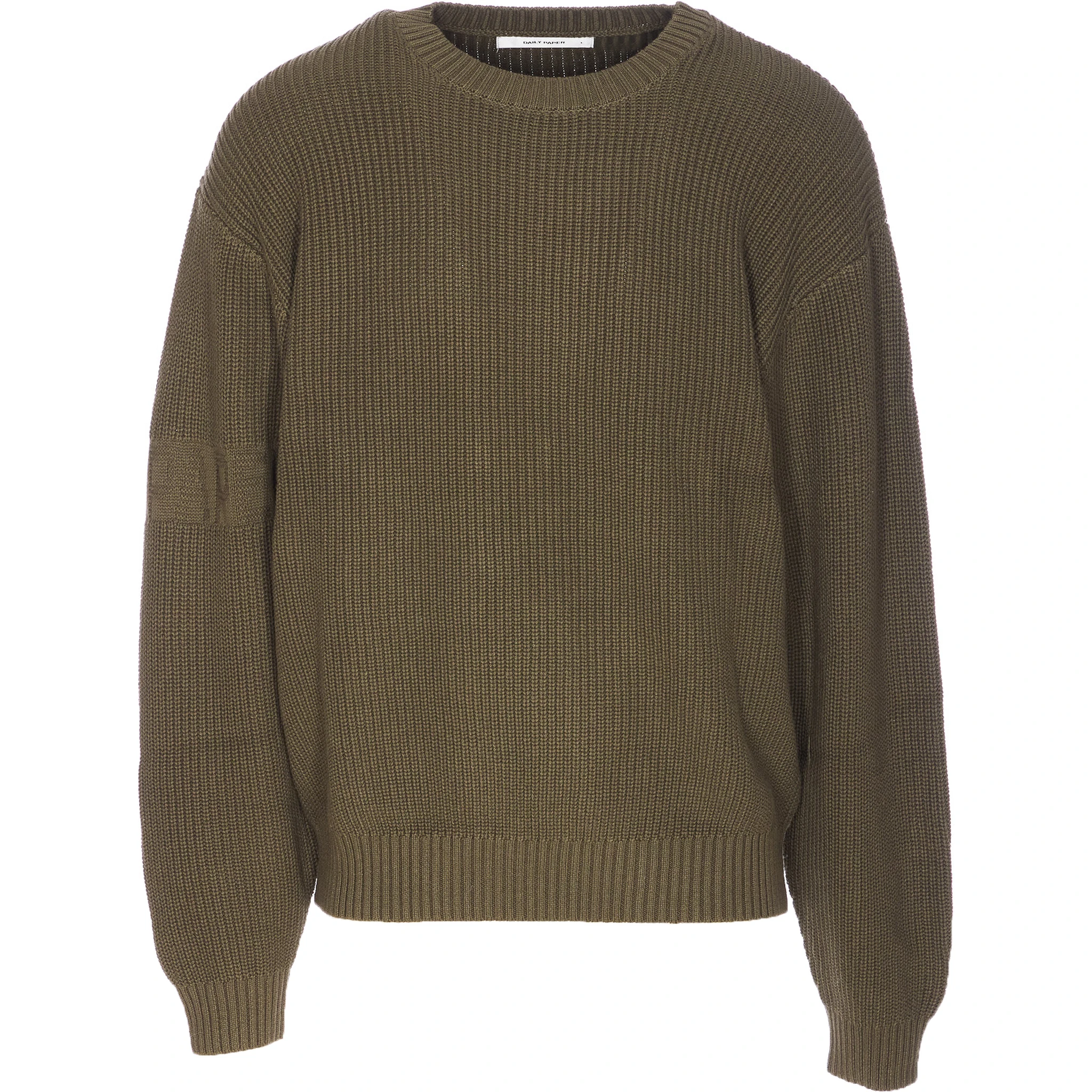 ribbed-knit jumper