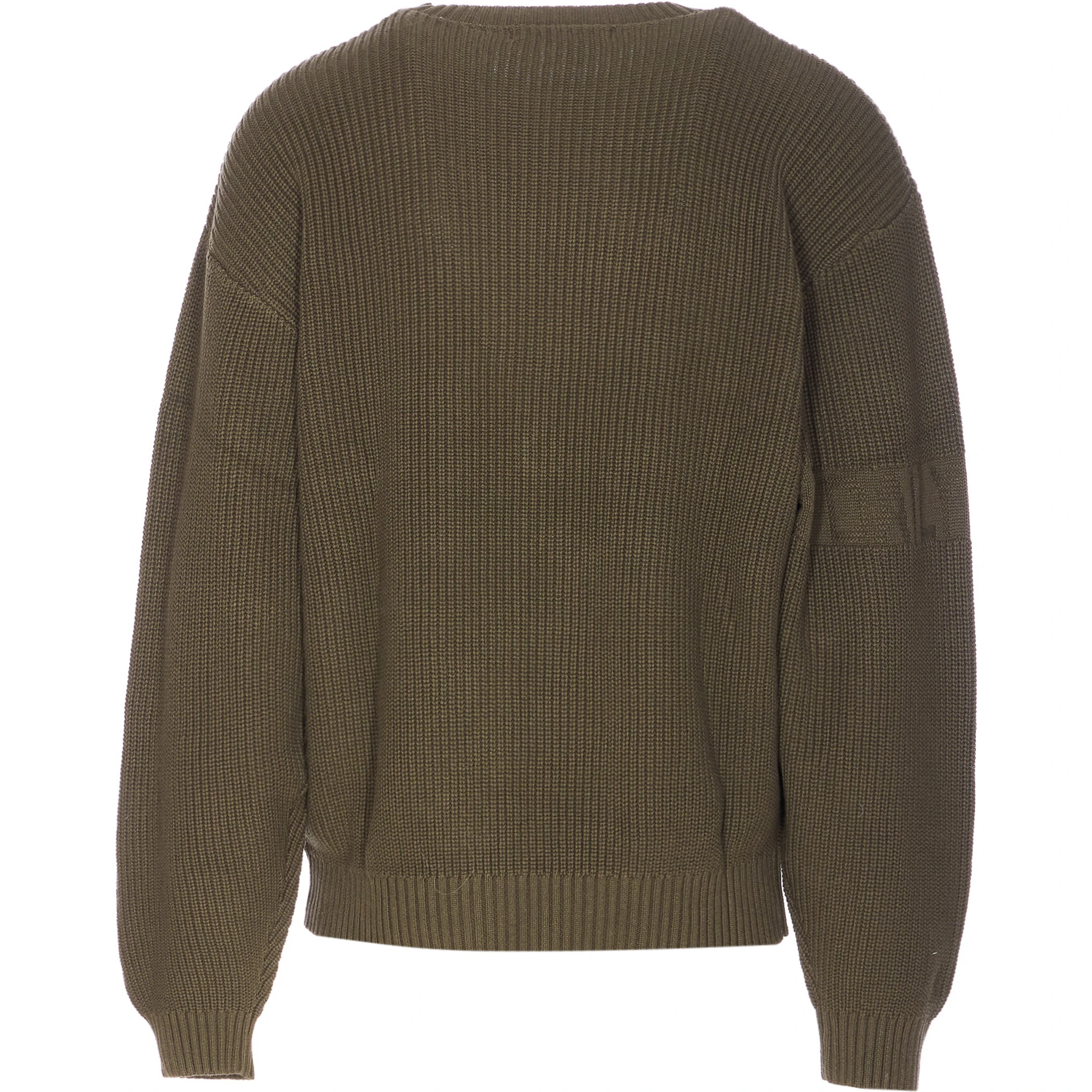 ribbed-knit jumper