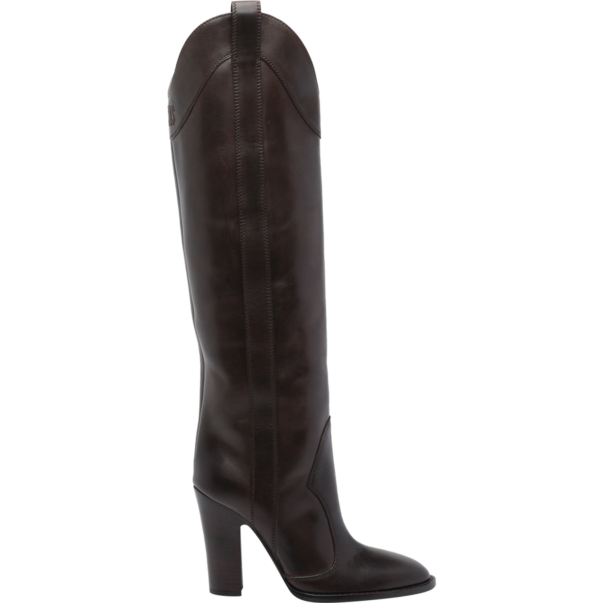 100mm Lavinia pointed over-the-knee boots