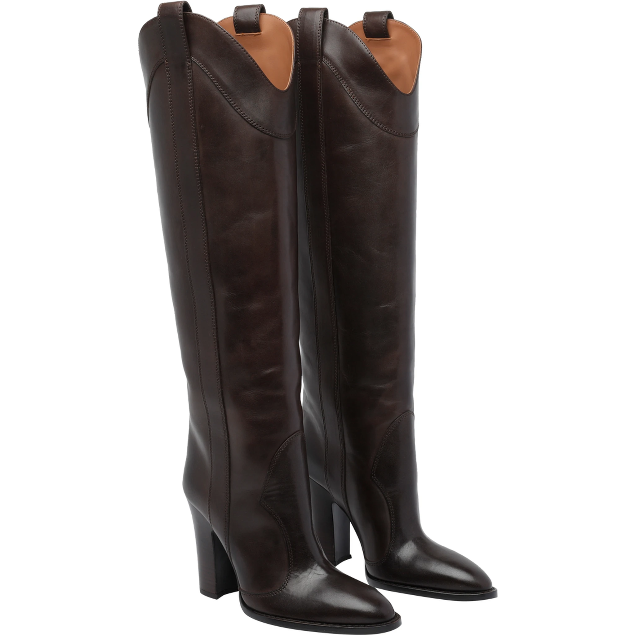 100mm Lavinia pointed over-the-knee boots