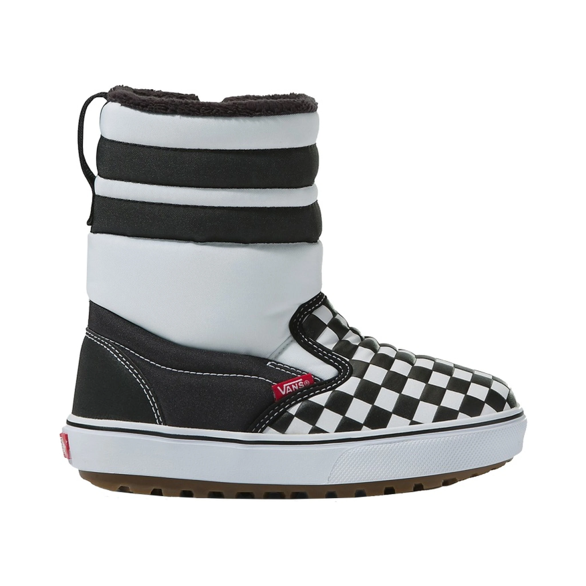 "CHECKBOARD" SNOW BOOTS