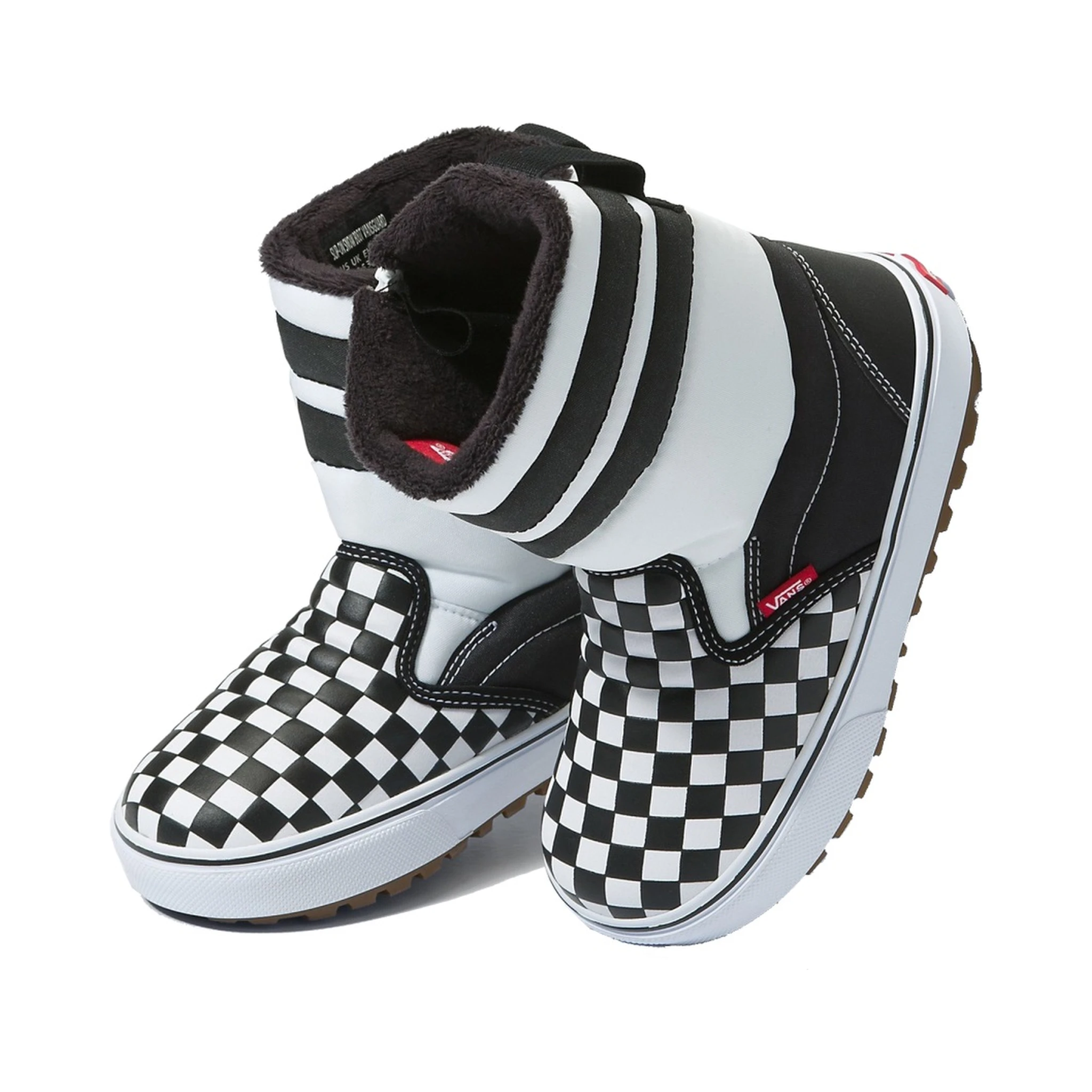 "CHECKBOARD" SNOW BOOTS