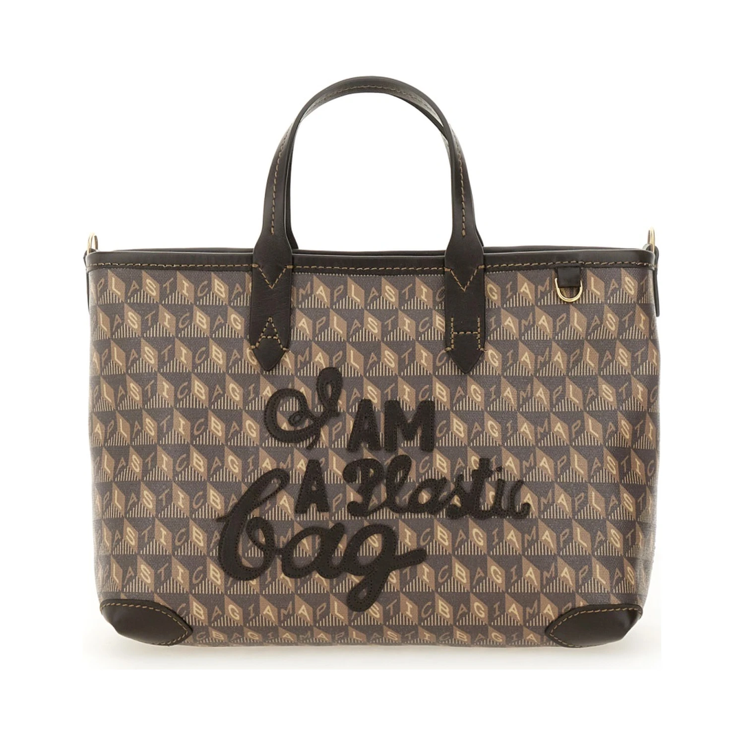 "I AM A PLASTIC BAG" TOTE BAG XS