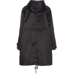 Delma hooded drawstring coat