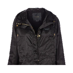 Delma hooded drawstring coat