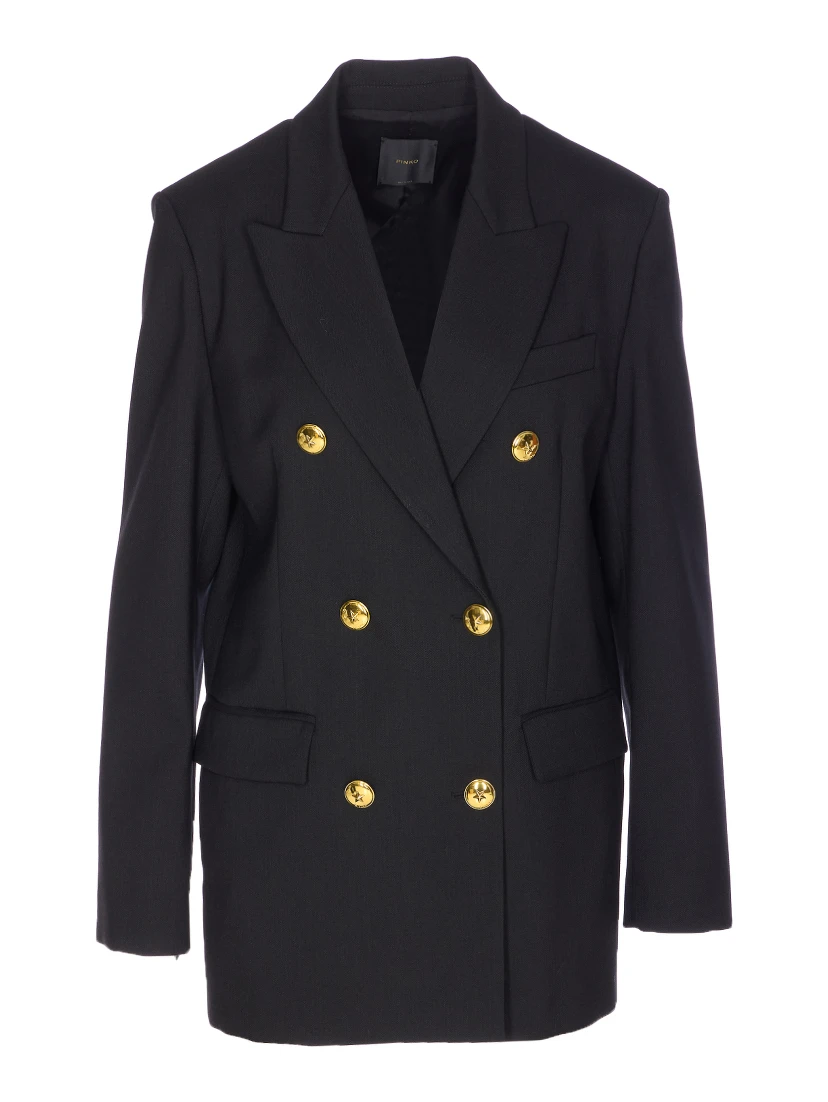 double-breasted pizza coat