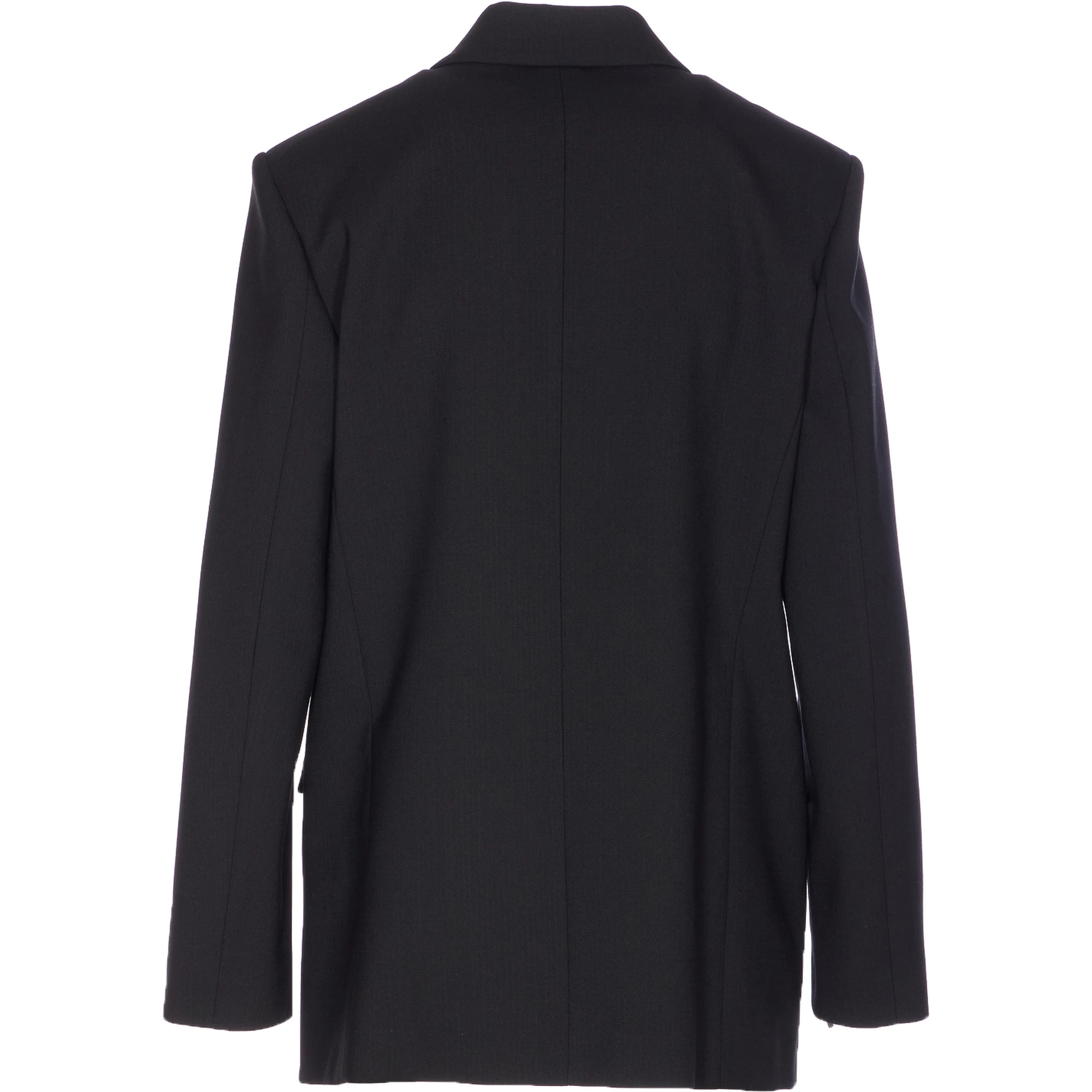 double-breasted pizza coat