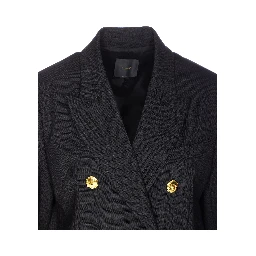 double-breasted pizza coat