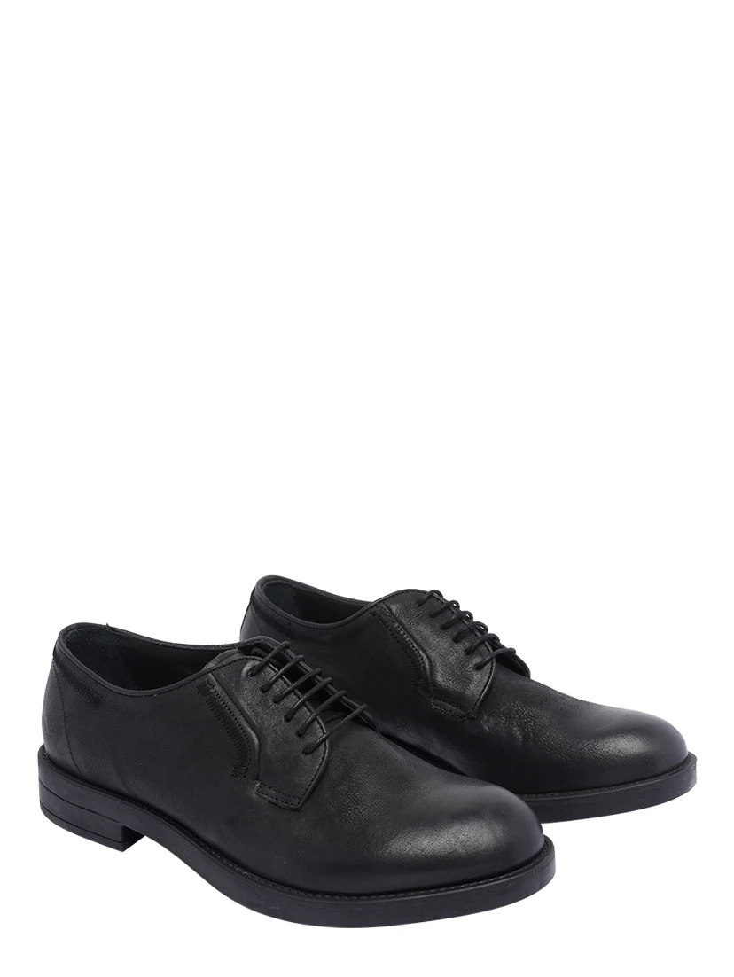 Leather Lace-Up Shoes