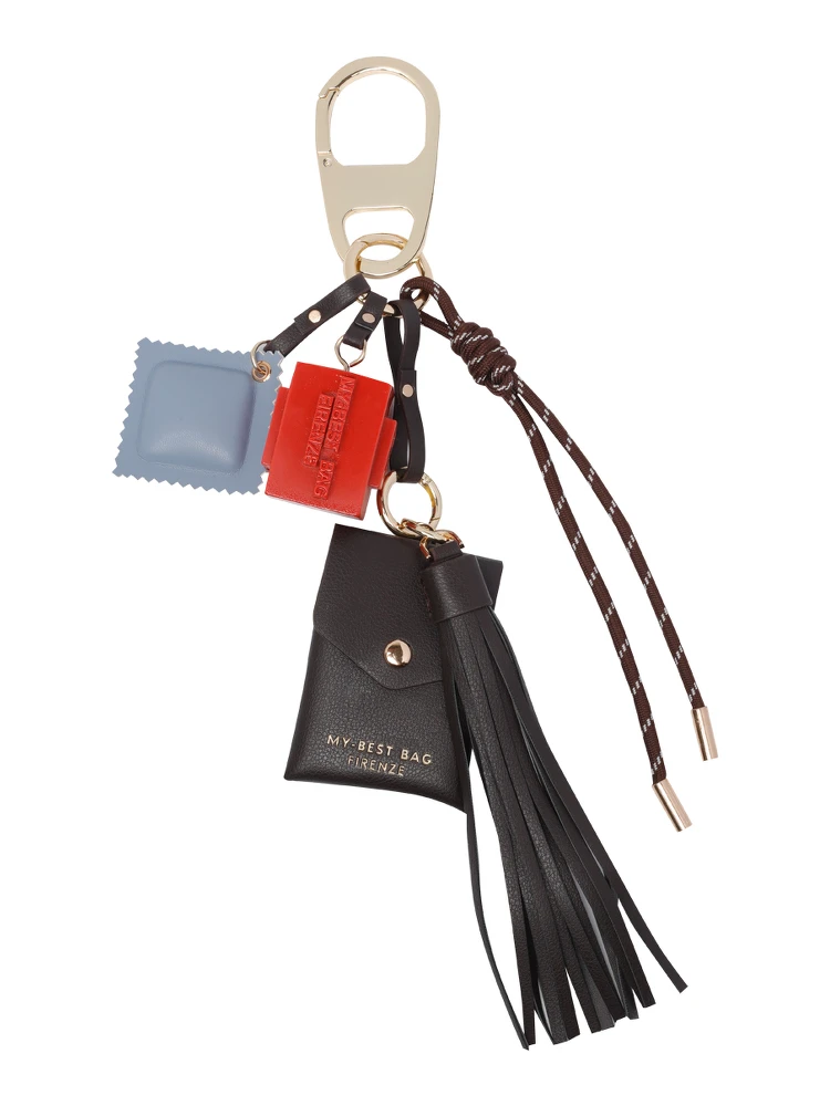 MY BEST BAG FIRENZE Keychains Red