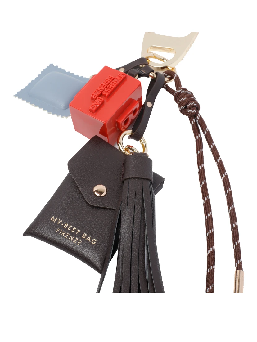 MY BEST BAG FIRENZE Keychains Red