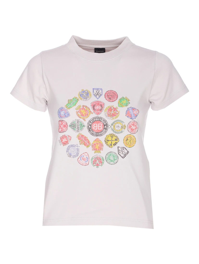logo-print crew-neck T-shirt