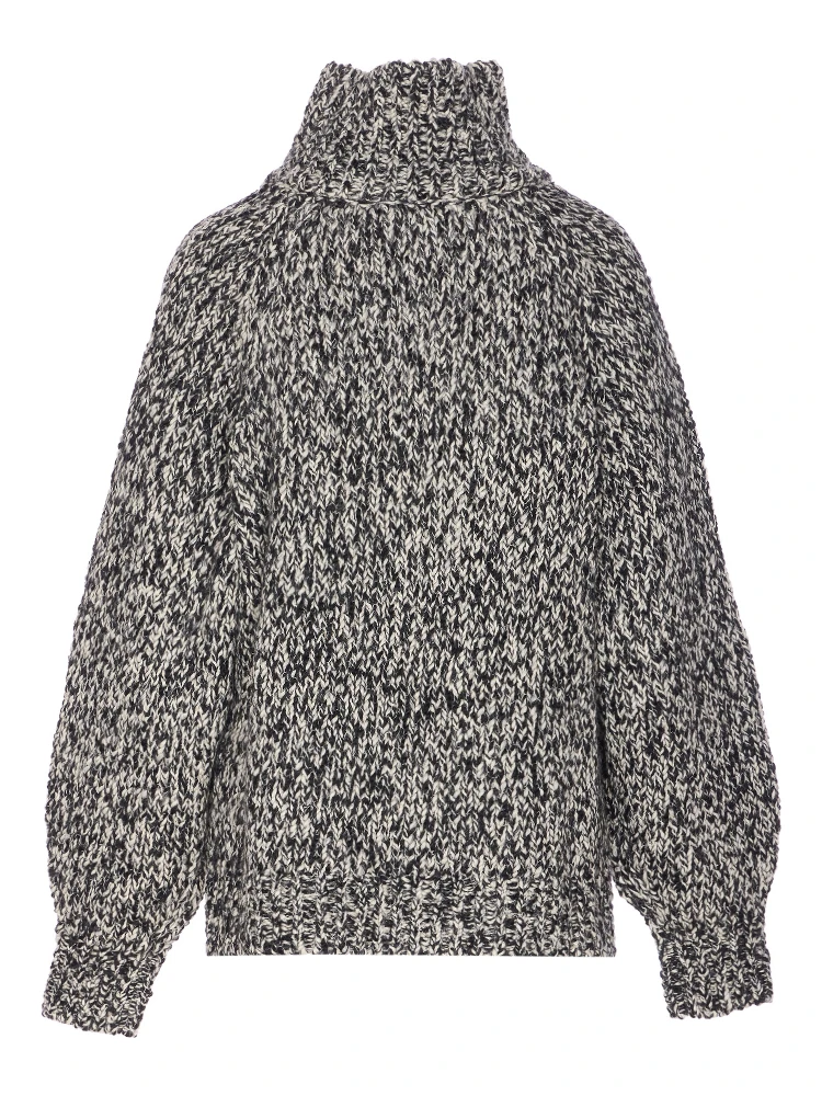 high-neck sweater alternative