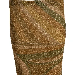 Iris print midi skirt