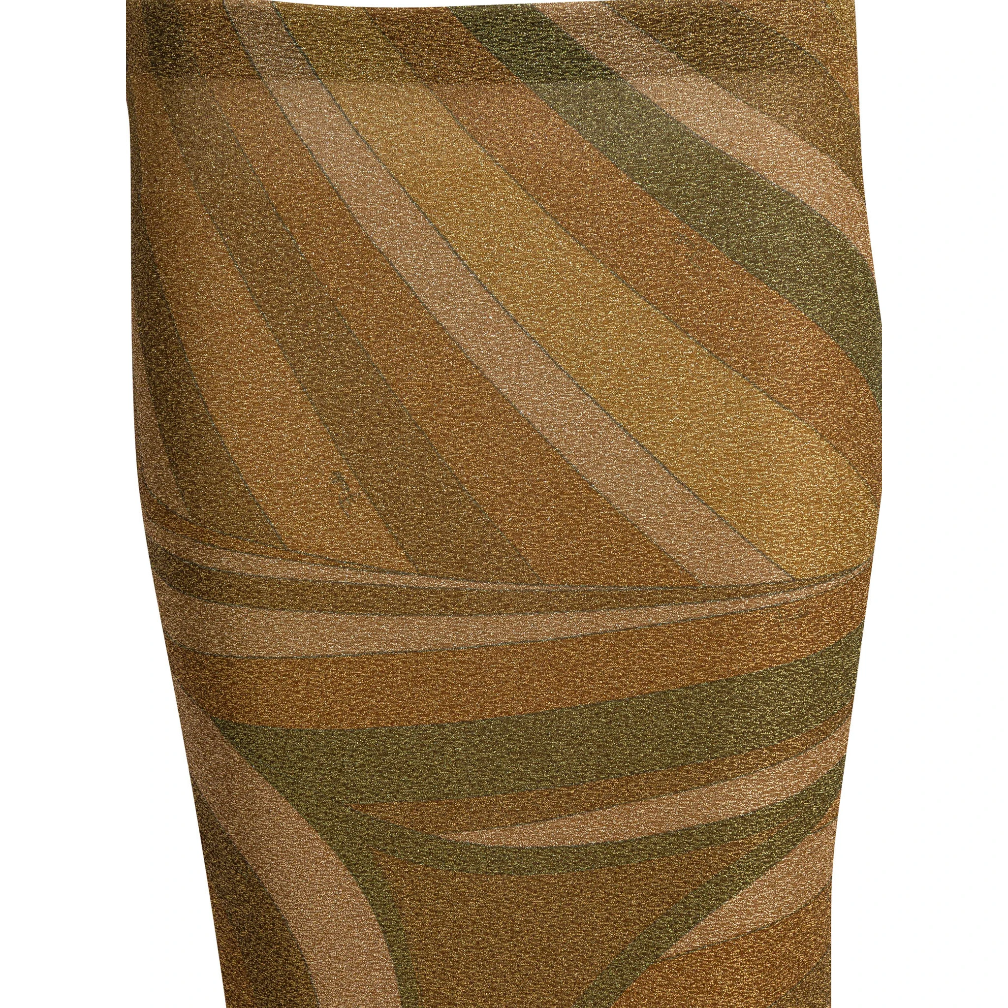 Iris print midi skirt