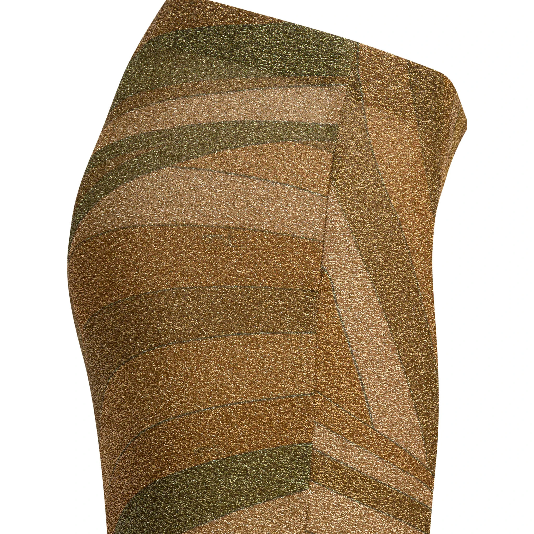 Iris print midi skirt