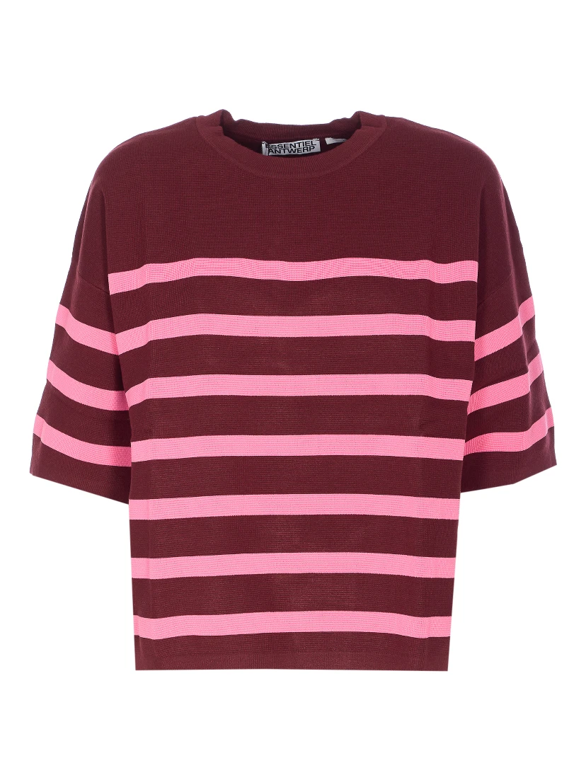 striped crew-neck T-shirt