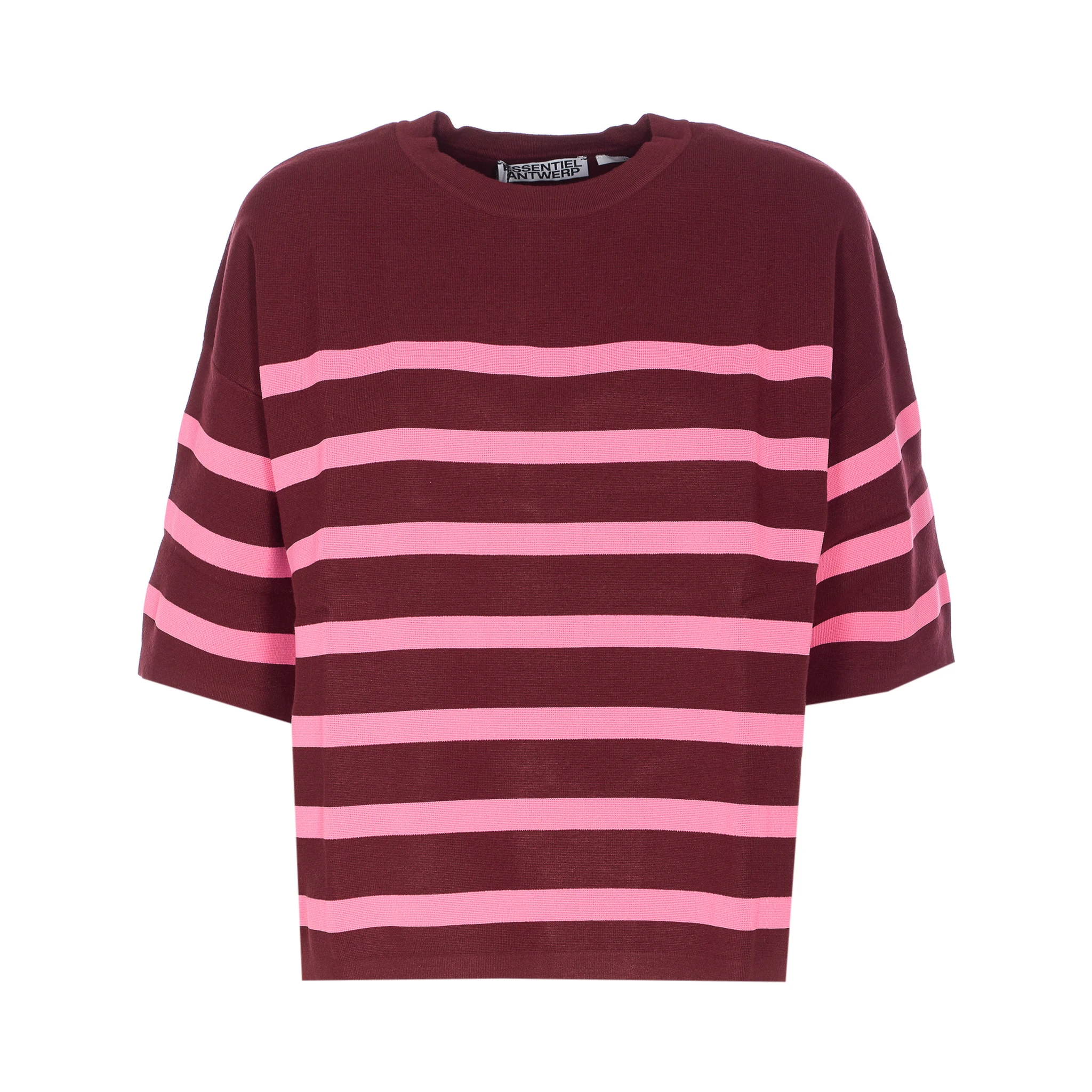 striped crew-neck T-shirt