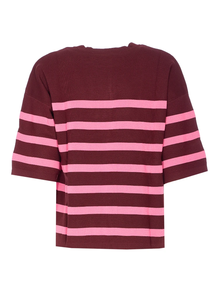 striped crew-neck T-shirt alternative