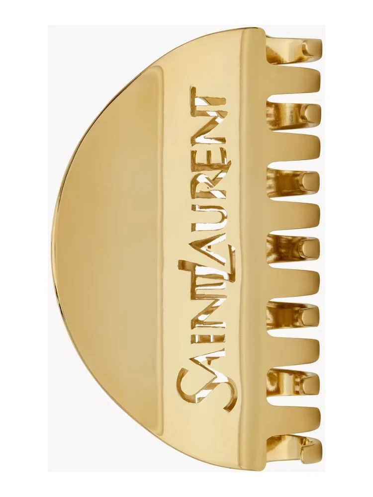 Hair clip with logo