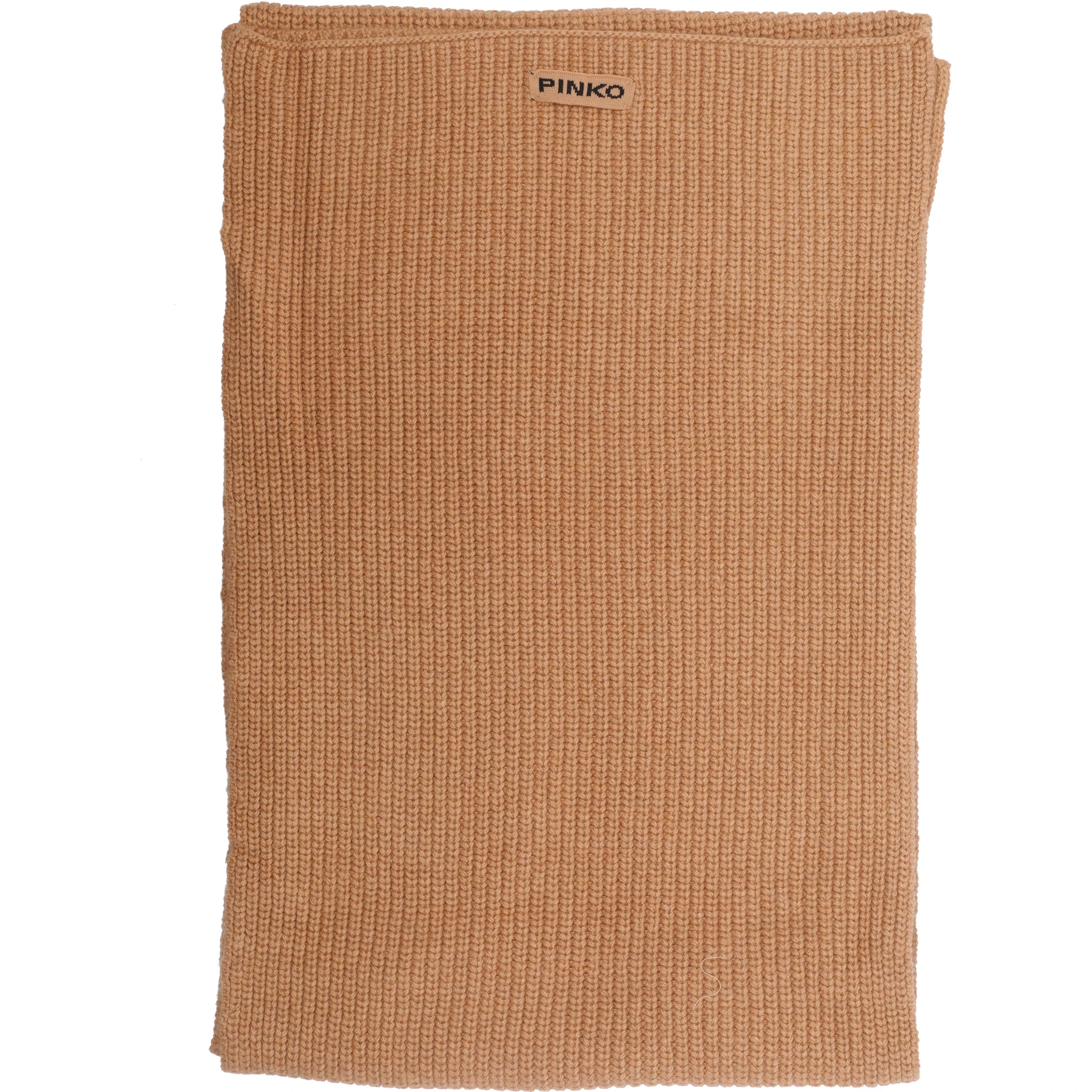 Slovenia ribbed label scarf