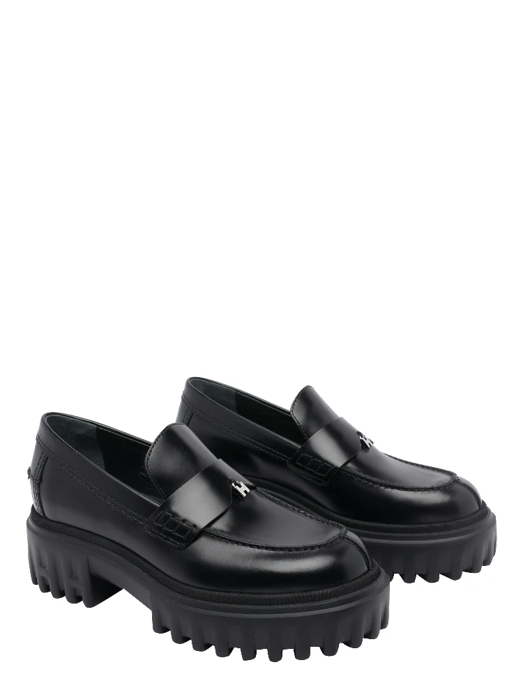Hogan Flat shoes Black alternative