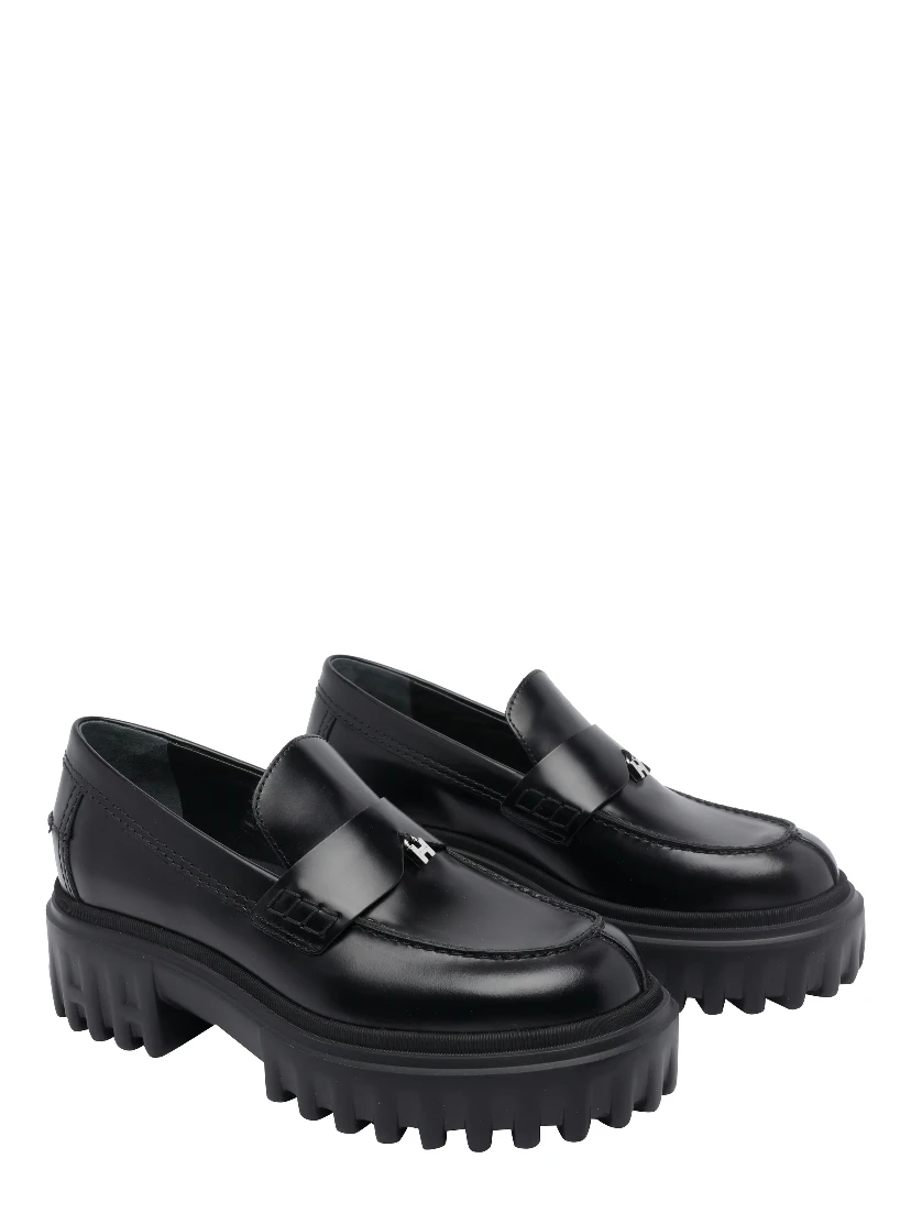 Hogan Flat shoes Black
