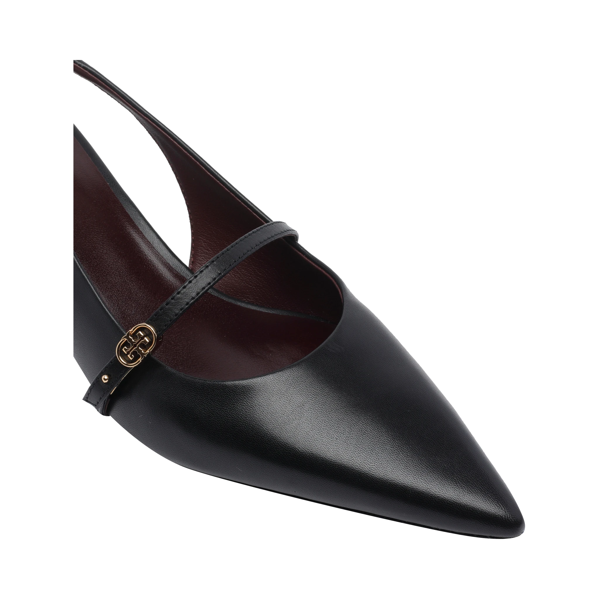 slingback buckle shoes