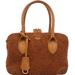 Vita zip-top leather tote bag