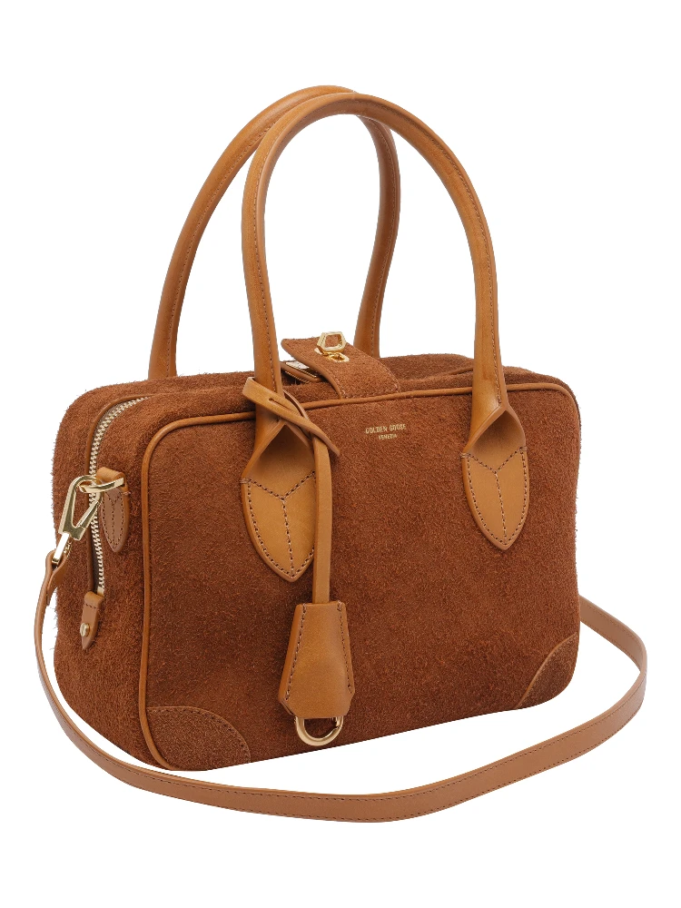 Vita zip-top leather tote bag alternative