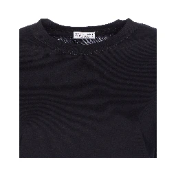 Monili-trim cotton T-shirt