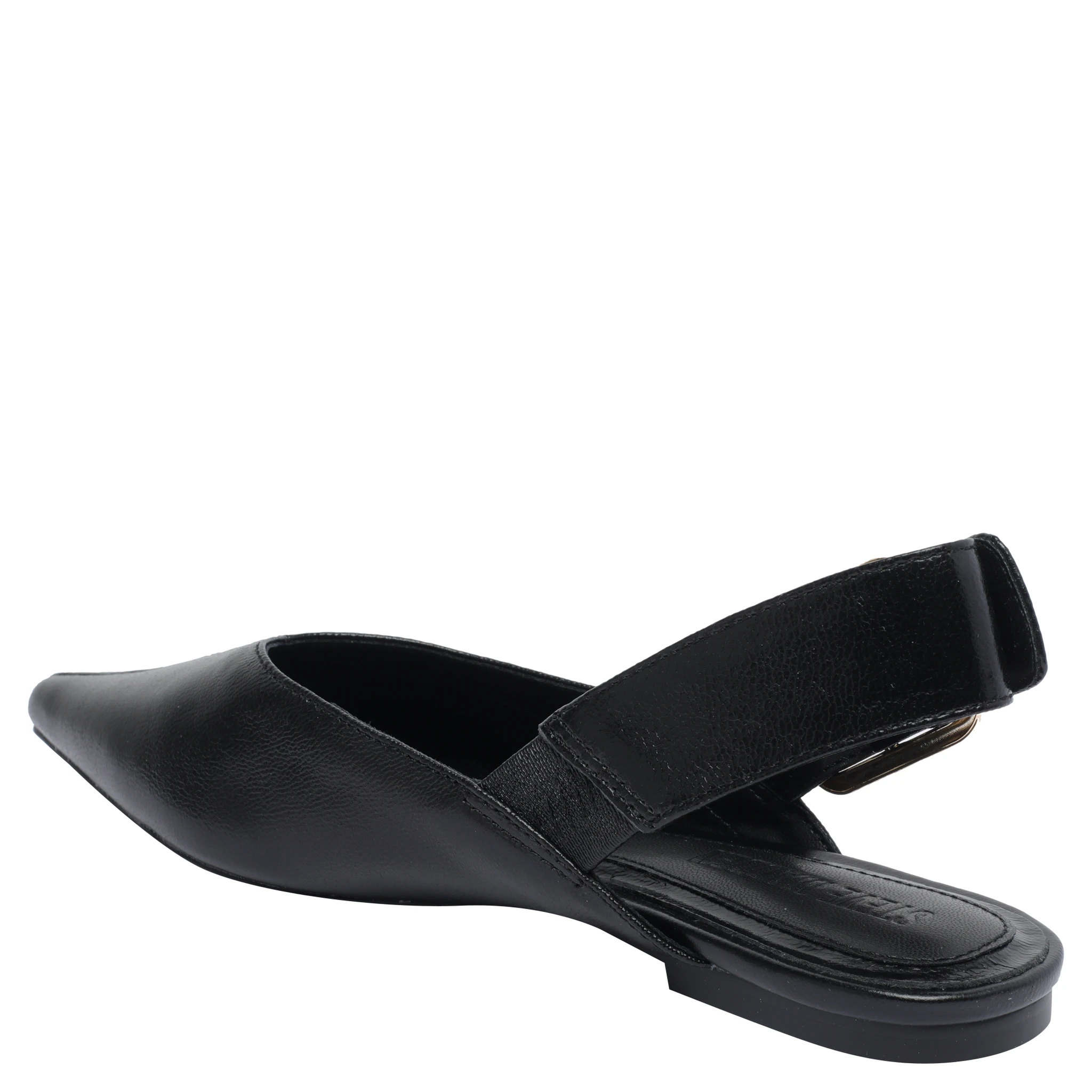 حذاء ستيف مادن مسطح أسود