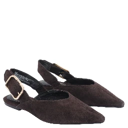 حذاء ستيف مادن مسطح بني