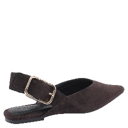 حذاء ستيف مادن مسطح بني