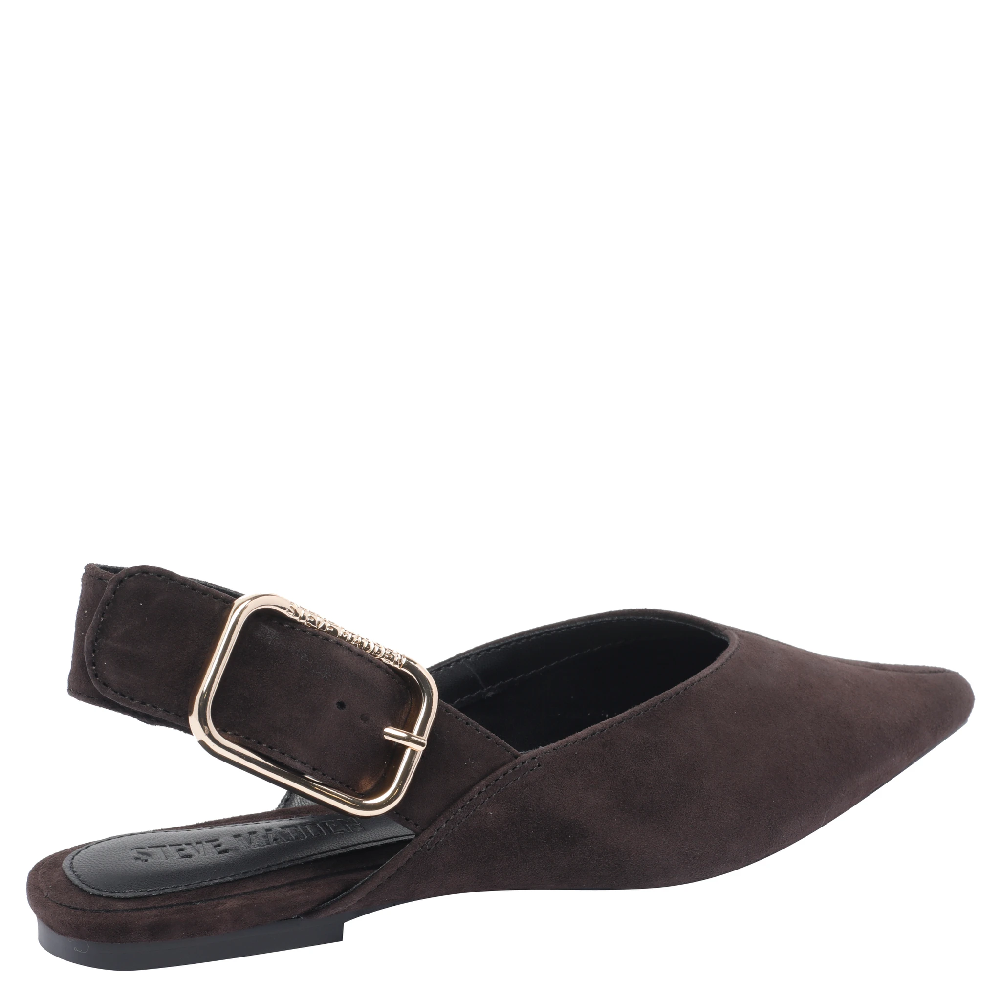 حذاء ستيف مادن مسطح بني