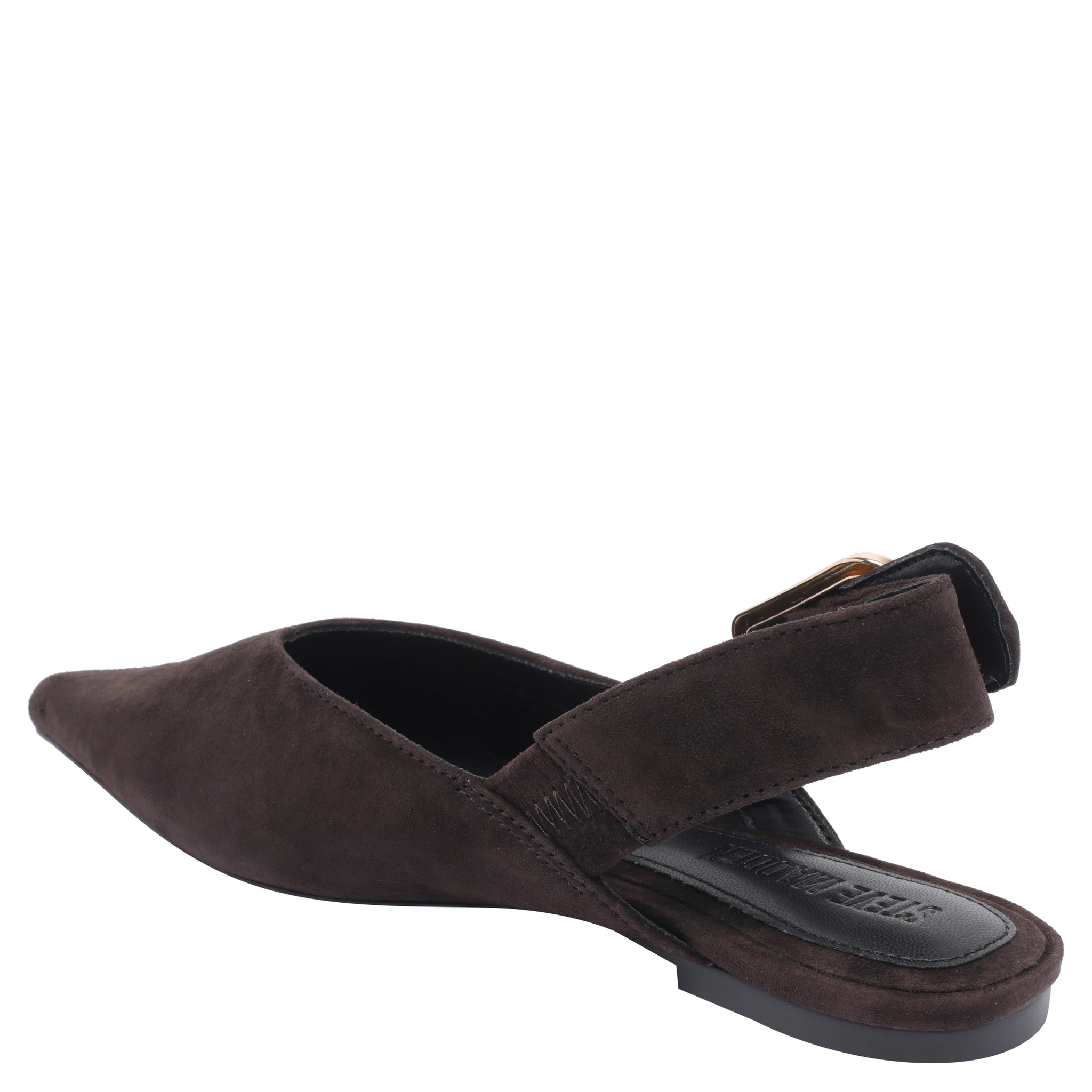 حذاء ستيف مادن مسطح بني