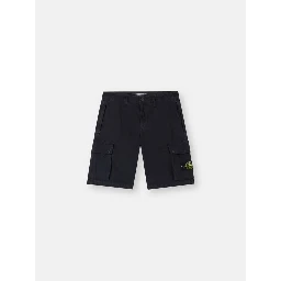 Cargo bermuda shorts in canvas cotton