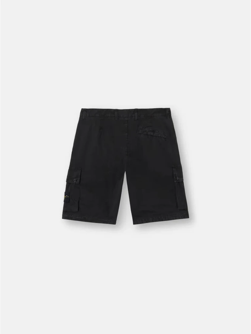 Cargo bermuda shorts in canvas cotton
