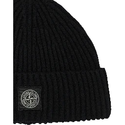 Wool beanie hat