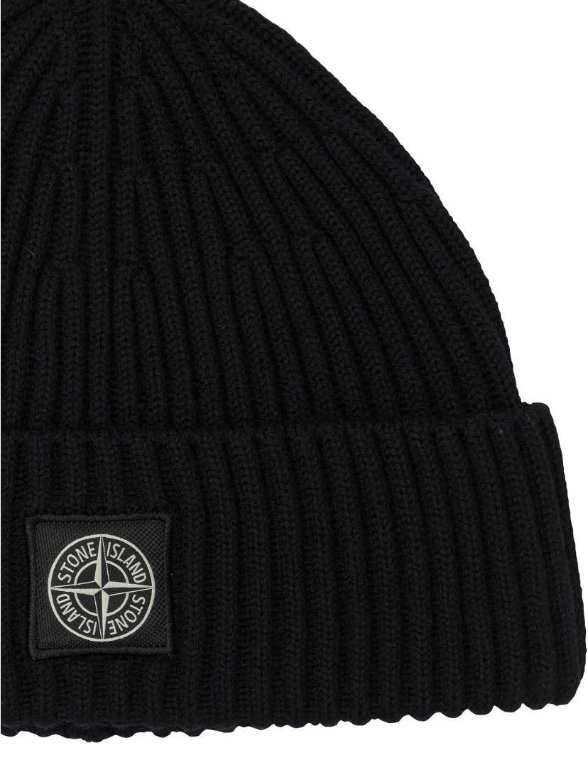 Wool beanie hat