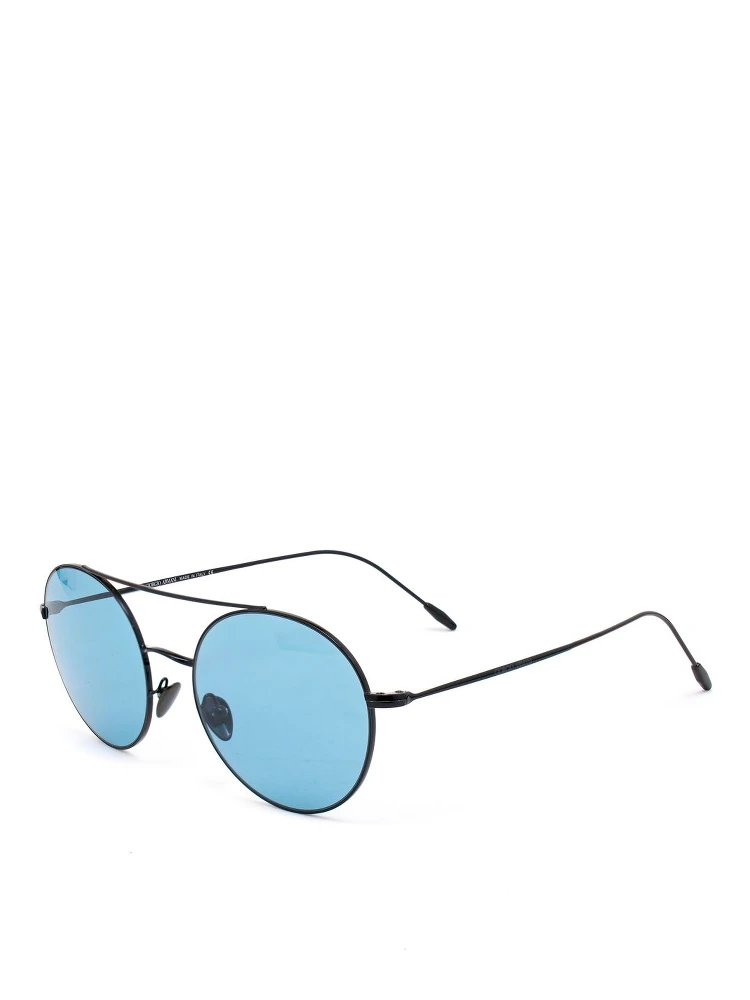 Blue Metal Sunglasses