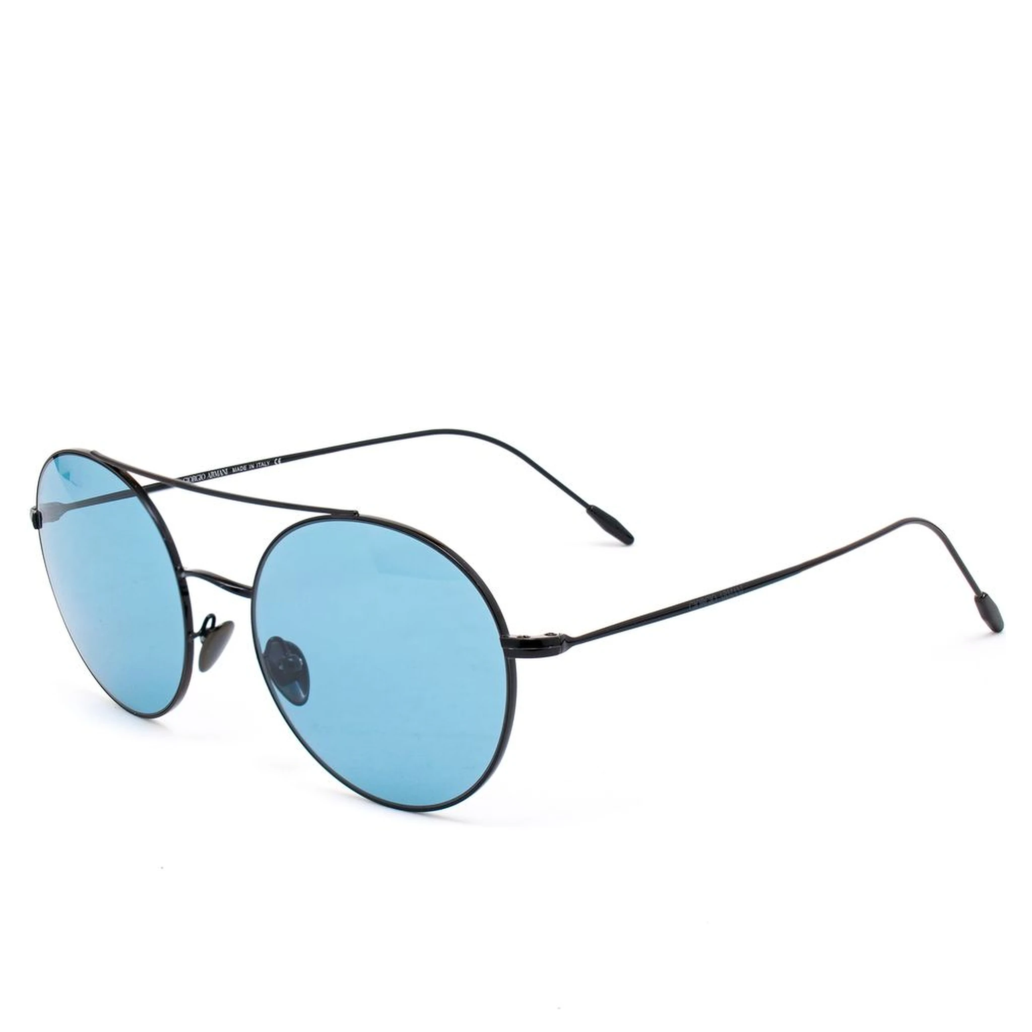 Blue Metal Sunglasses