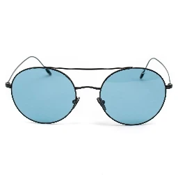 Blue Metal Sunglasses