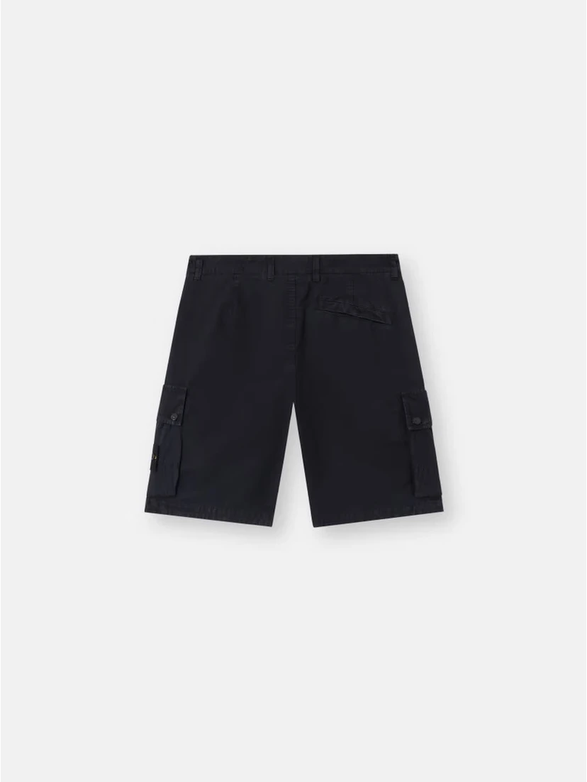 Cargo bermuda shorts in canvas cotton