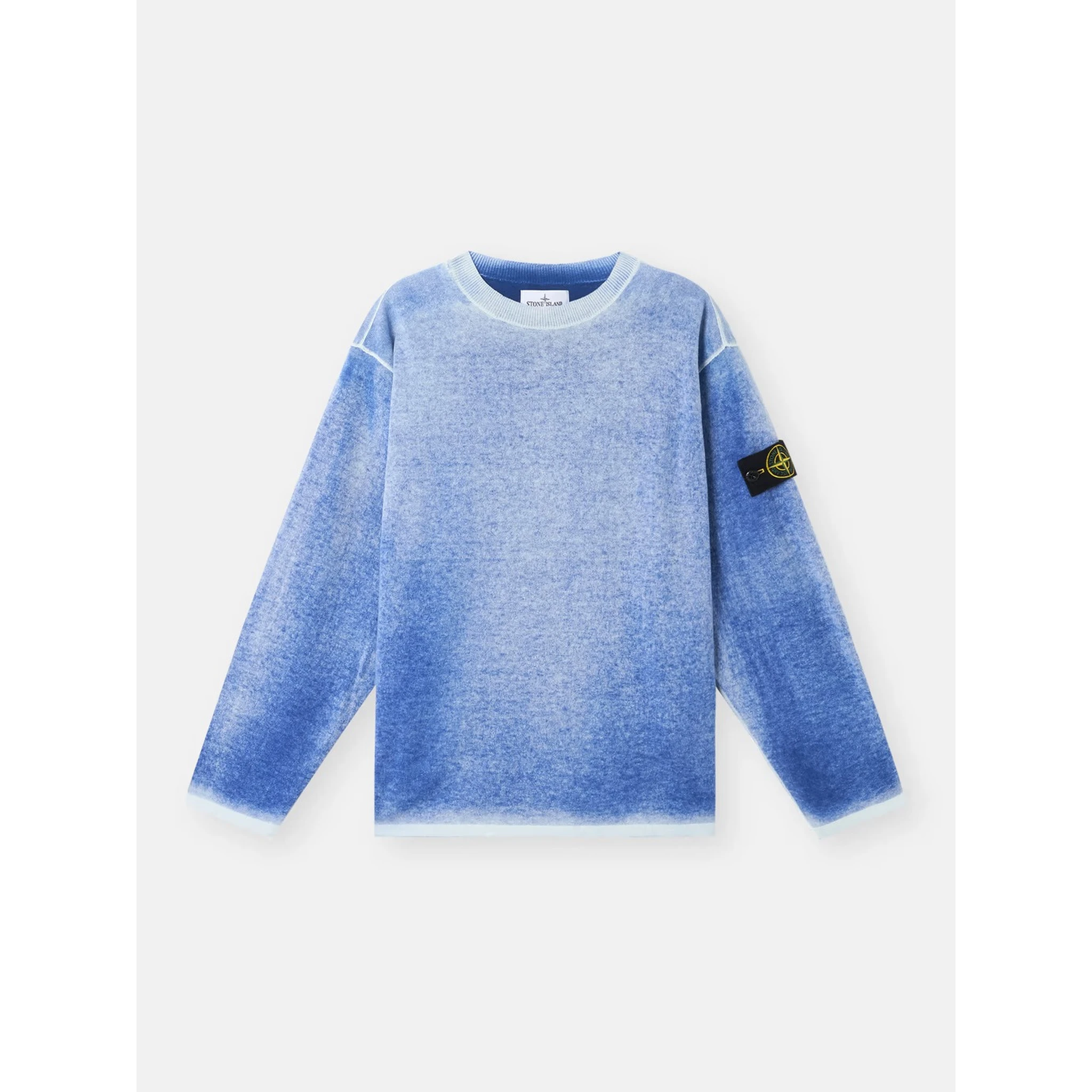 Crewneck sweater in organic cotton