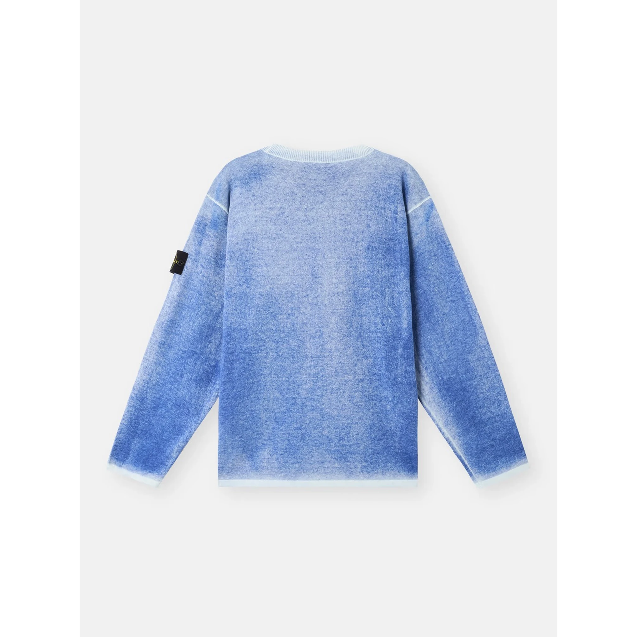 Crewneck sweater in organic cotton