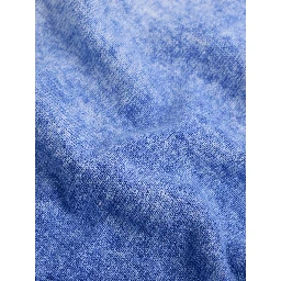 Crewneck sweater in organic cotton